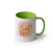 11oz Sublimation Mugs with Colored Handles & Interiors | Tazas para Sublimar, Bulk Mugs for Custom Designs & Branding | White Mugs Set of 12 or Case of 36